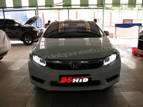 Headlamp Civic DS Version + DS HID 6000K