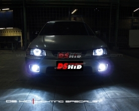 DS Projector Bixenon + Angel Eyes ( Headlamp )
DS HID 6000K ( Foglamp )