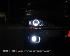 DS Projector Bixenon + Angel Eyes ( Headlamp )
DS HID 6000K ( Foglamp )