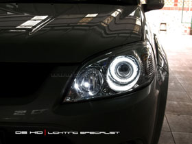 DS Projector Bixenon + DS HID 6000K + Angel Eyes LED ( Headlamp )
DS HID 6000K ( Foglamp )