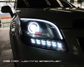 DS Projector Bixenon + DS HID 6000K + Angel Eyes + LED Strip ( Headlamp ) 
DS HID 6000K ( Foglamp )