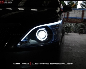 DS Projector Bixenon + DS HID 6000K + Angel Eyes + LED Strip