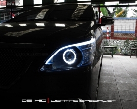 DS Projector Bixenon + DS HID 6000K + Angel Eyes + LED Strip