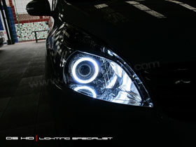 DS Projector Bixenon + DS HID 6000K + Angel Eyes LED