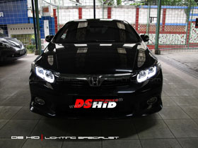 Headlamp Civic DS Version + DS HID 6000K 