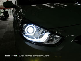 DS Projector Bixenon + DS HID 6000K + Angel Eyes ( Headlamp )
DS HID 3000K ( Foglamp )