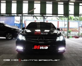 Headlamp DS Version C Class W204 + DS HID 6000K
DRL C Class W204