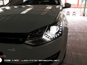 Headlamp Polo DS Version + DS HID 6000K