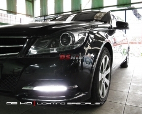 Headlamp DS Version C Class W204 + DS HID 6000K
DRL C Class W204