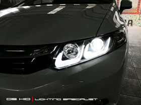 Headlamp Civic DS Version + DS HID 6000K