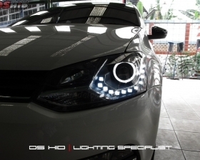 Headlamp DS Version VW Polo + DS HID 6000K