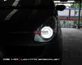 DS Projector Bixenon + DS HID 6000K + Angel Eyes 