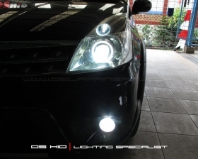 DS Projector Bixenon + DS HID 6000K + Angel Eyes ( Headlamp )
DS HID 6000K ( Foglamp )