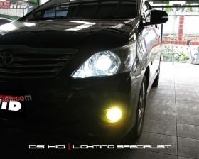 DS Projector Bixenon + DS HID 6000K + Angel Eyes ( Headlamp )
DS HID 3000K ( Foglamp )