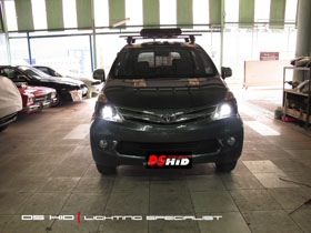 DS Projector Bixenon + DS HID 6000K + Black Housing