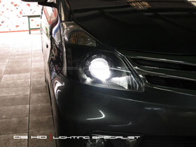 DS Projector Bixenon + DS HID 6000K + Black Housing