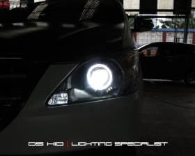 DS Projector Bixenon + DS HID 6000K + Angel Eyes + Blackhousing ( Headlamp )
DS HID 6000K ( Foglamp )