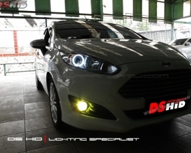 DS Projector Bixenon + DS HID 6000K + Angel Eyes ( Headlamp )
DS HID 3000K ( Foglamp )