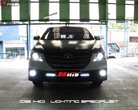 DS Projector Bixenon + DS HID 6000K + Angel Eyes + Blackhousing ( Headlamp )
DS HID 6000K ( Foglamp )