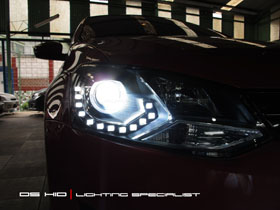 Headlamp DS Version VW Polo + DS HID 6000K