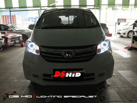 DS Projector Bixenon + DS HID 6000K + Black Housing