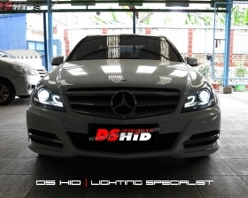 Headlamp C Class OEM Look + DS HID 6000K