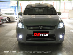 DS Projector Bixenon + DS HID 6000K + Angel Eyes + Blackhousing ( Headlamp )
DS HID 6000K ( Foglamp )