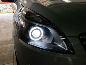 DS Projector Bixenon + DS HID 6000K + Angel Eyes + Blackhousing ( Headlamp )
DS HID 6000K ( Foglamp )