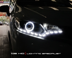 DS Projector Bixenon + DS HID 6000K + Angel Eyes + LED Strip