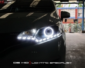 DS Projector Bixenon + DS HID 6000K + Angel Eyes + LED Strip