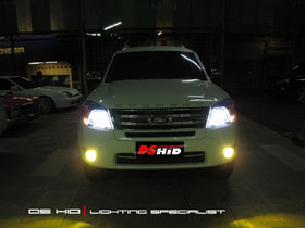 DS Projector Bixenon + DS HID 6000K + Angel Eyes ( Headlamp )
DS HID 3000K ( Foglamp )