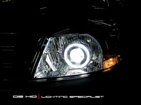 DS Projector Bixenon + DS HID 6000K + Angel Eyes ( Headlamp )
DS HID 3000K ( Foglamp )