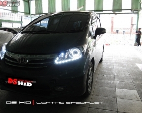 DS Projector Bixenon + DS HID 6000K + Angel Eyes + LED Strip