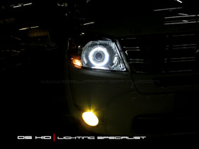 DS Projector Bixenon + DS HID 6000K + Angel Eyes ( Headlamp )
DS HID 3000K ( Foglamp )