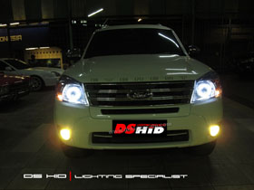 DS Projector Bixenon + DS HID 6000K + Angel Eyes ( Headlamp )
DS HID 3000K ( Foglamp )