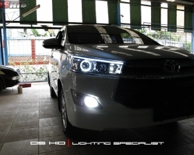 DS Projector AFS + DS HID 6000K + Angel Eyes + LED Strip ( Headlamp )
DS HID 6000K ( Foglamp )