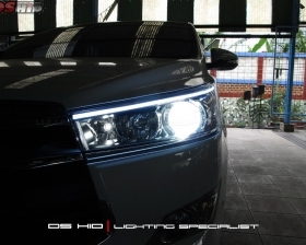 DS Projector AFS + DS HID 6000K + Angel Eyes + LED Strip ( Headlamp )
DS HID 6000K ( Foglamp )