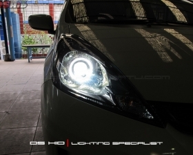 DS Projector + DS HID 6000K + Angel Eyes