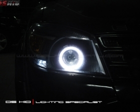 DS Projector Bixenon + DS HID 6000K + Angel Eyes + Blackhousing