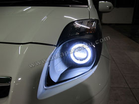 DS Projector Bixenon + DS HID 6000K + Angel Eyes + Black Housing