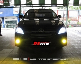 DS Projector Bixenon + DS HID 6000K + Angel Eyes ( Headlamp )
DS HID 3000K ( Foglamp )