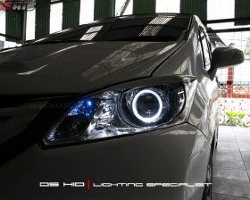 DS Projector Bixenon + DS HID 6000K + Angel Eyes ( Headlamp )
DS HID 3000K ( Foglamp )