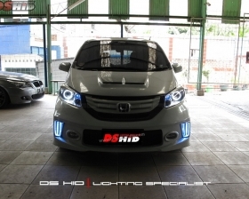 DS Projector Bixenon + DS HID 6000K + Angel Eyes ( Headlamp )
DS HID 3000K ( Foglamp )