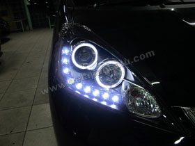 Headlamp Projector Bixenon New Jazz + DS HID 8000K