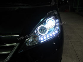 Headlamp Projector Bixenon New Jazz + DS HID 8000K