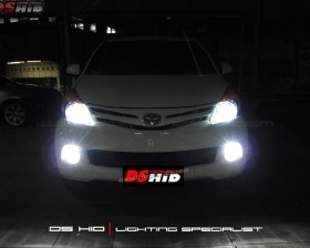 DS Projector Bixenon + DS HID 6000K + Angel Eyes ( Headlamp )
DS HID 6000K ( Foglamp )