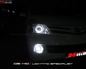 DS Projector Bixenon + DS HID 6000K + Angel Eyes ( Headlamp )
DS HID 6000K ( Foglamp )