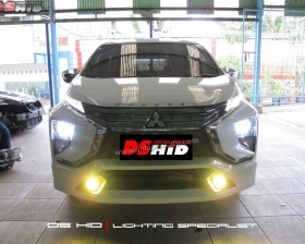 DS Projector Bixenon + DS HID 6000K + Angel Eyes ( Headlamp )
DS HID 3000K ( Foglamp )