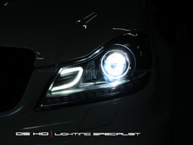 Headlamp C Class DS Version + DS HID 6000K