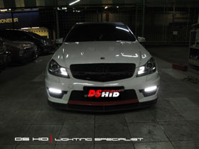 Headlamp C Class DS Version + DS HID 6000K